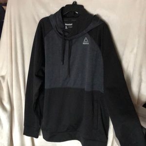 Reebok Hoodie black and Grey pullover